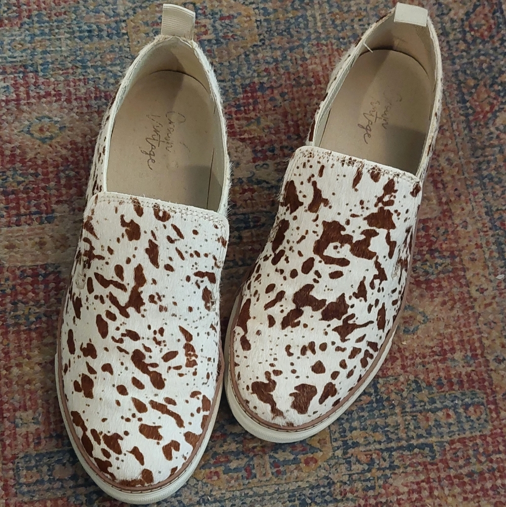 Crown Vintage Calfhair Loafers